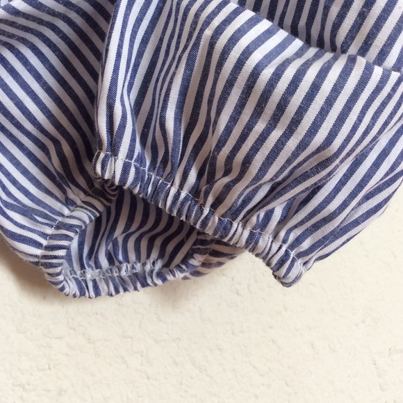 Striped wrap style top - Picture 4 of 6